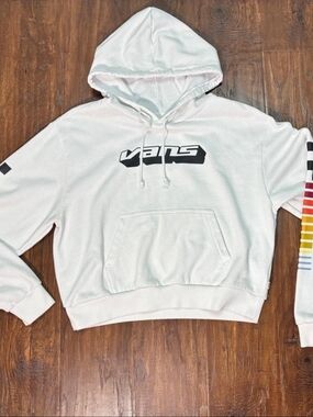 Vans Women's Hoodie Sweatshirt- Large